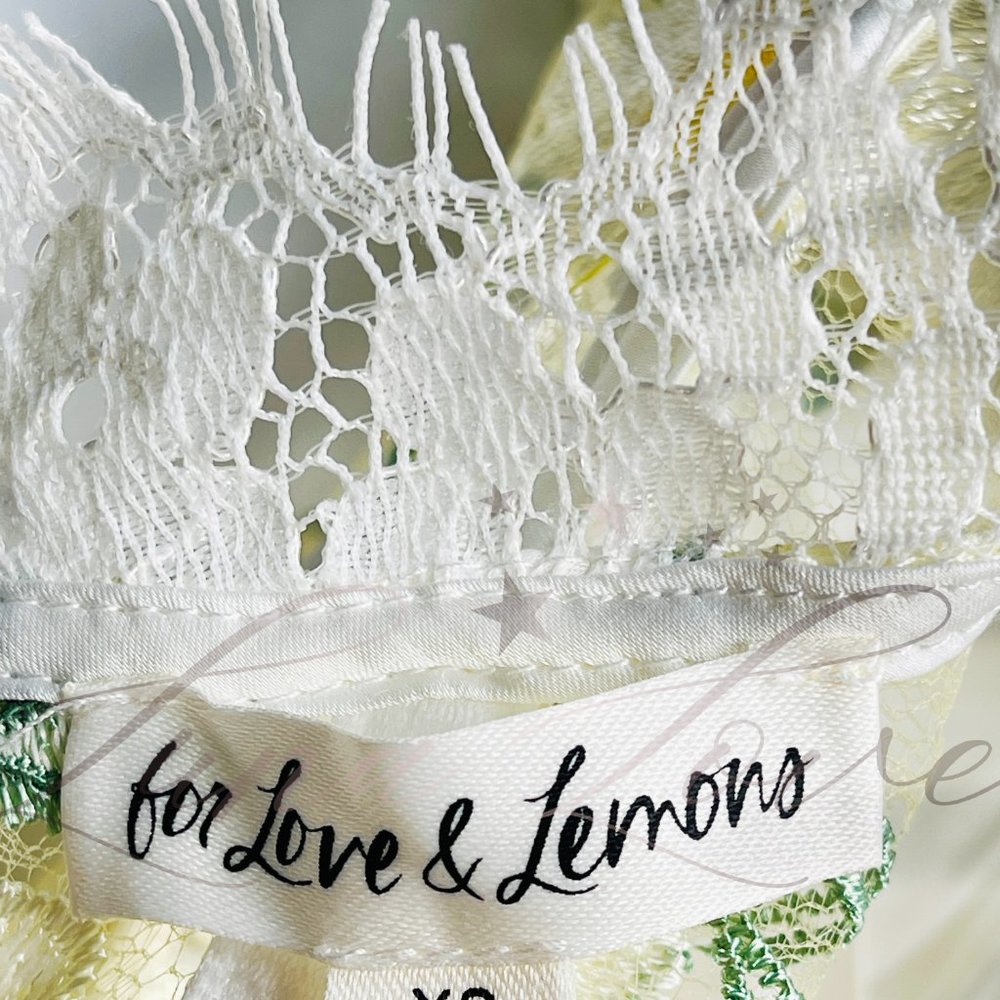 FOR LOVE & LEMONS Carson Midi Daisy Dress (size XS, S & M) NWT - Picture 12 of 13